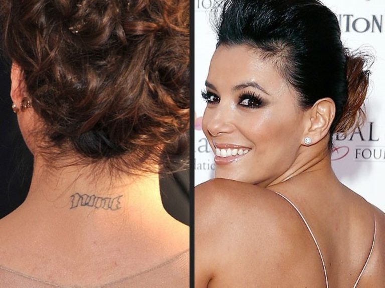Eva Longoria Celebrity Tattoo Removal