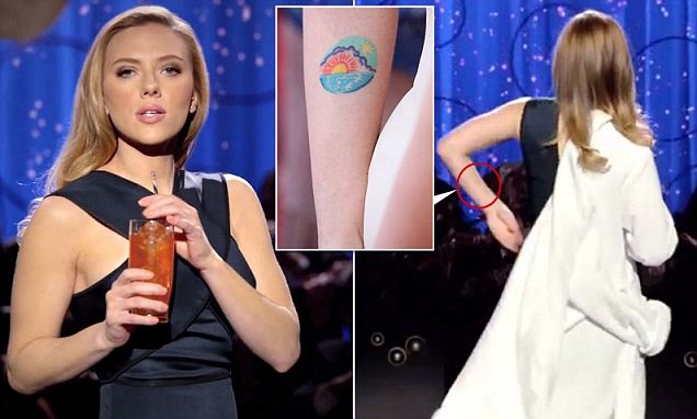Scarlett Johansson Celebrity Tattoo Removal